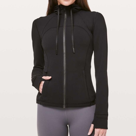 Lululemon define black hooded zipfront jacket - Picture 1 of 12
